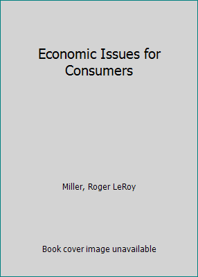 Economic Issues for Consumers 0829901515 Book Cover
