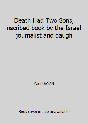 Death Had Two Sons, inscribed book by the Israe... B000MXEHF4 Book Cover