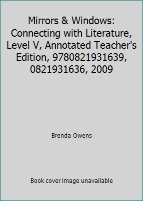 Mirrors & Windows: Connecting with Literature, ... 0821931636 Book Cover