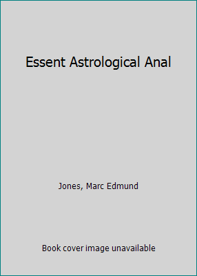 Essent Astrological Anal 0394405609 Book Cover
