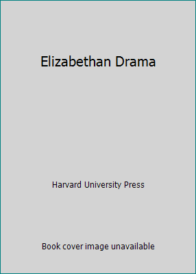 Elizabethan Drama B0010GDABY Book Cover