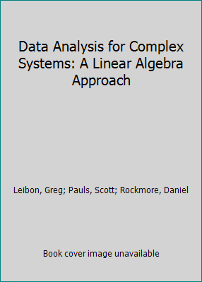 Data Analysis for Complex Systems: A Linear Alg... 0691139180 Book Cover