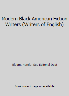 Modern Black American Fiction Writers (Writers ... 0791022455 Book Cover