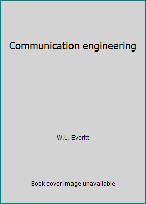 Communication engineering B0008BO318 Book Cover