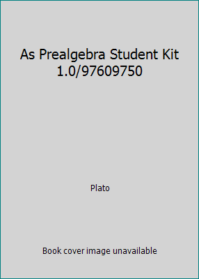 As Prealgebra Student Kit 1.0/97609750 0741913631 Book Cover
