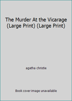 The Murder At the Vicarage (Large Print) (Large... 0739404261 Book Cover