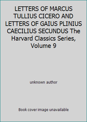 LETTERS OF MARCUS TULLIUS CICERO AND LETTERS OF... B0010CG4S4 Book Cover