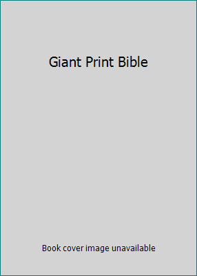 Giant Print Bible 0006732321 Book Cover