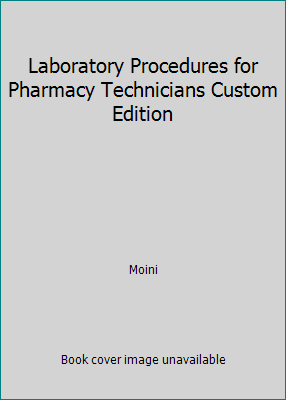 Laboratory Procedures for Pharmacy Technicians ... 1285565126 Book Cover