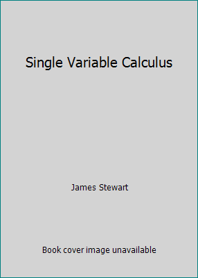 Single Variable Calculus 0534647537 Book Cover