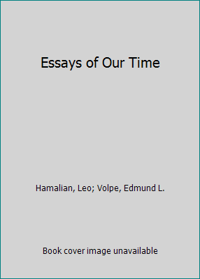 Essays of Our Time B000L3KYT8 Book Cover