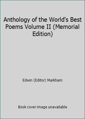 Anthology of the World's Best Poems Volume II (... B01DI7I89G Book Cover