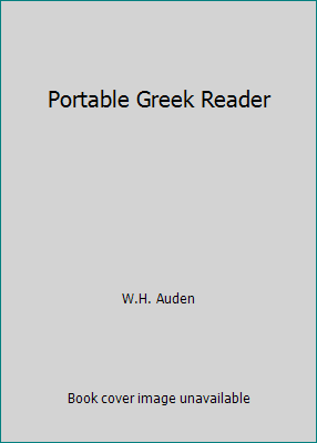 Portable Greek Reader B0016ZQF1Q Book Cover
