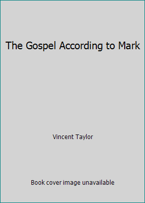 The Gospel According to Mark B000KNPQE2 Book Cover