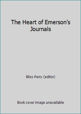 The Heart of Emerson's Journals B0018T1YOS Book Cover