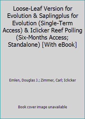 Loose-Leaf Version for Evolution & Saplingplus ... 1319340407 Book Cover