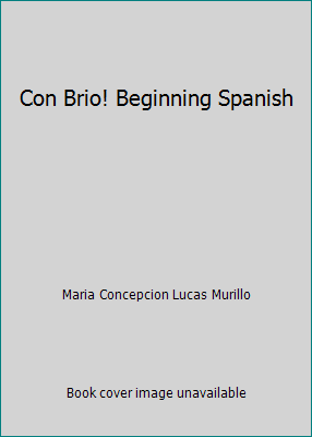 Con Brio! Beginning Spanish 047087838X Book Cover