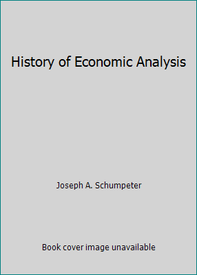 History of Economic Analysis B002N1PB6W Book Cover