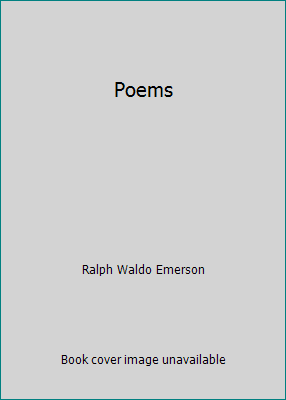 Poems B001K848XQ Book Cover