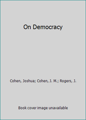 On Democracy 0140067817 Book Cover