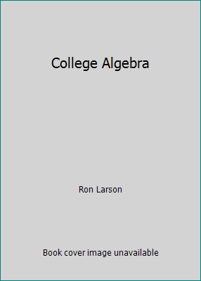 College Algebra 1133273033 Book Cover