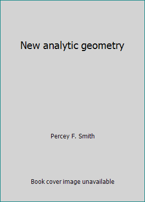 New analytic geometry B00085JCD8 Book Cover