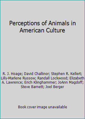 Perceptions of Animals in American Culture 0874744938 Book Cover