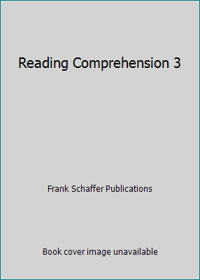 Reading Comprehension 3 0867341327 Book Cover