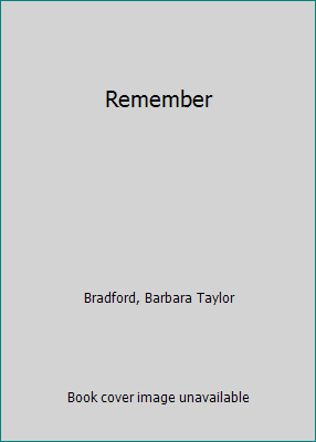 Remember [Large Print] 0679408215 Book Cover