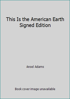 This Is the American Earth Signed Edition B00CRA0DHG Book Cover