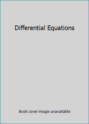 Differential Equations B002IA6BSU Book Cover