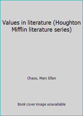 Values in literature (Houghton Mifflin literatu... B0007EAF9K Book Cover