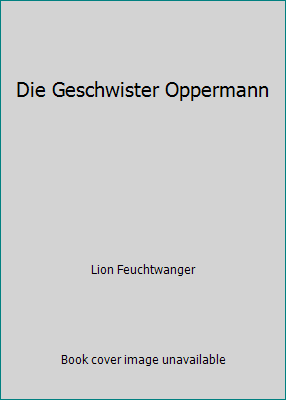 Die Geschwister Oppermann [German] 3746650240 Book Cover