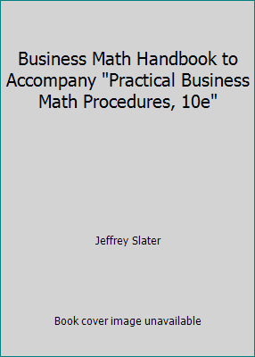 Business Math Handbook to Accompany "Practical ... 0077327993 Book Cover