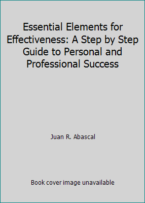 Essential Elements for Effectiveness: A Step by... 0536636044 Book Cover