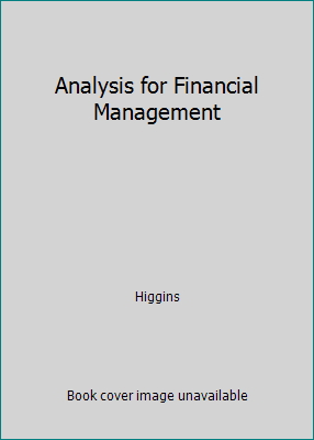 Analysis for Financial Management 0071232451 Book Cover
