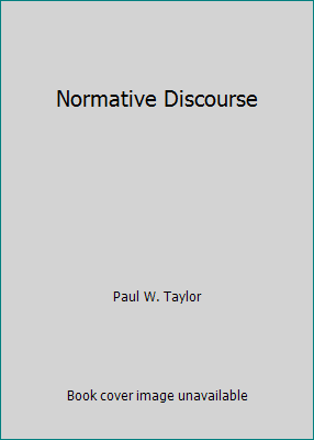 Normative Discourse 0837189578 Book Cover