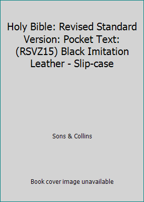 Holy Bible: Revised Standard Version: Pocket Te... 0005331862 Book Cover