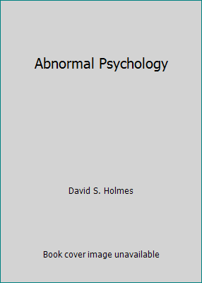 Abnormal Psychology 0673469093 Book Cover