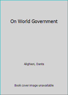On World Government 0672601761 Book Cover