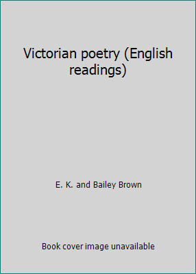 Victorian poetry (English readings) B0008B6HXA Book Cover