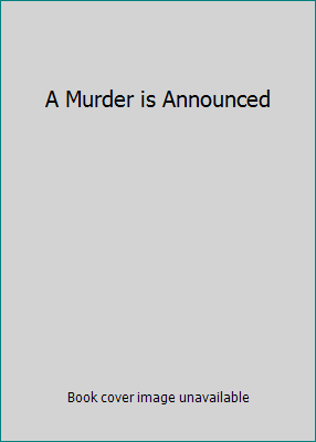 A Murder is Announced 0671825860 Book Cover