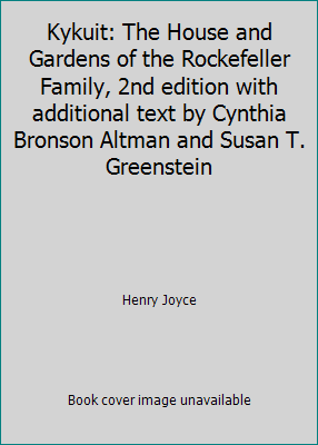 Kykuit: The House and Gardens of the Rockefelle... 0912882956 Book Cover