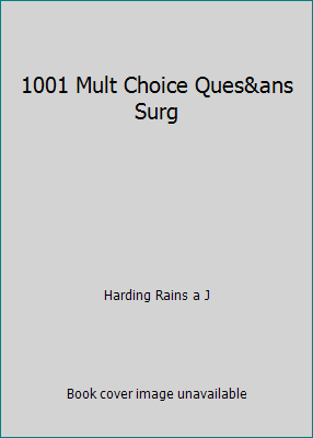 1001 Mult Choice Ques&ans Surg 0718604830 Book Cover