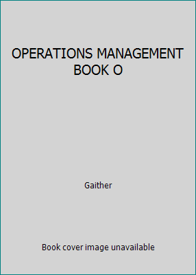 OPERATIONS MANAGEMENT BOOK O 0324066864 Book Cover
