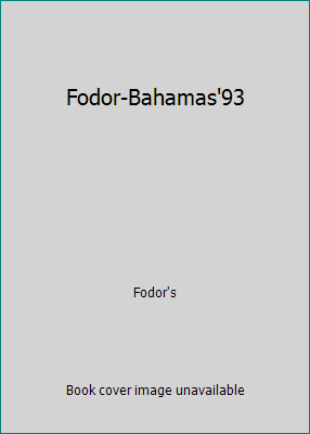 Fodor-Bahamas'93 0679022651 Book Cover