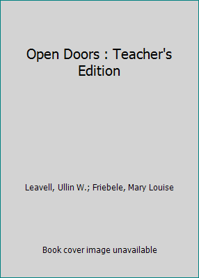 Open Doors : Teacher's Edition B002FRJRIW Book Cover