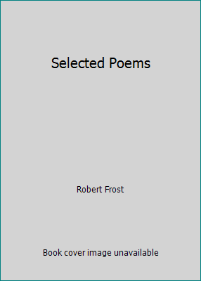 Selected Poems B0000CM5AS Book Cover
