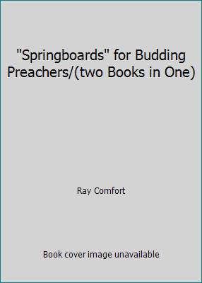 "Springboards" for Budding Preachers/(two Books... 0908751133 Book Cover