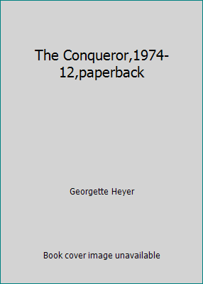 The Conqueror,1974-12,paperback B0032GR4Z8 Book Cover